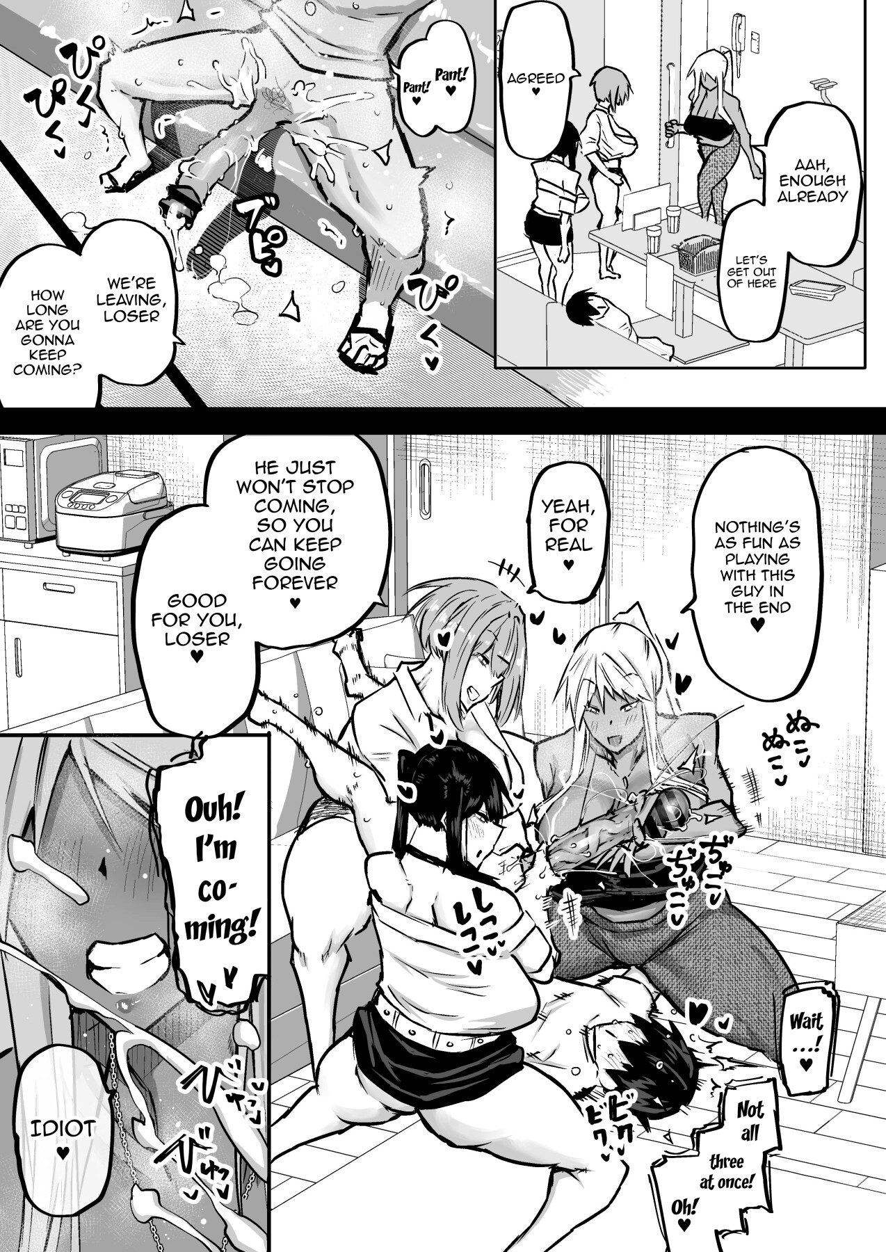 Hentai Manga Comic-The Huge Tittied Gals That Suck Everything Out Of Me-Read-194